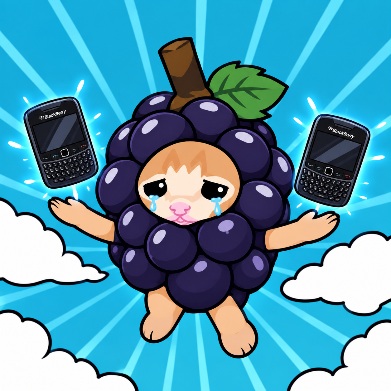 BlackBerry Cat meme 2